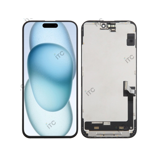 iPhone 15 Plus 有機ELソフト (SoftOLED) 黒