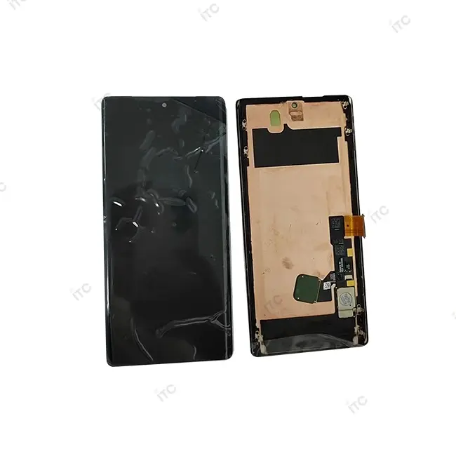 Google Pixel 6Pro フロントパネル 黒（再生品）　