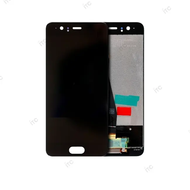 HUAWEI P10 フロントパネル 黒（互換品）　
