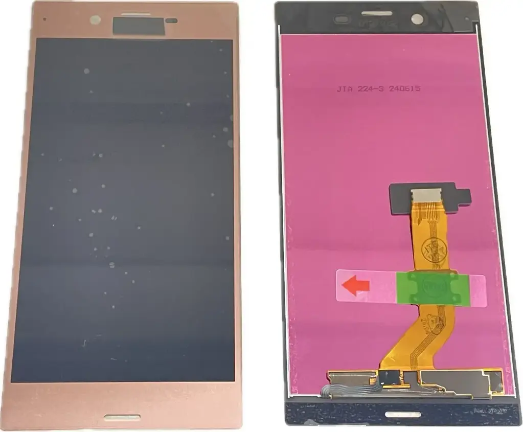 Xperia XZ フロントパネル ピンク（再生品）　