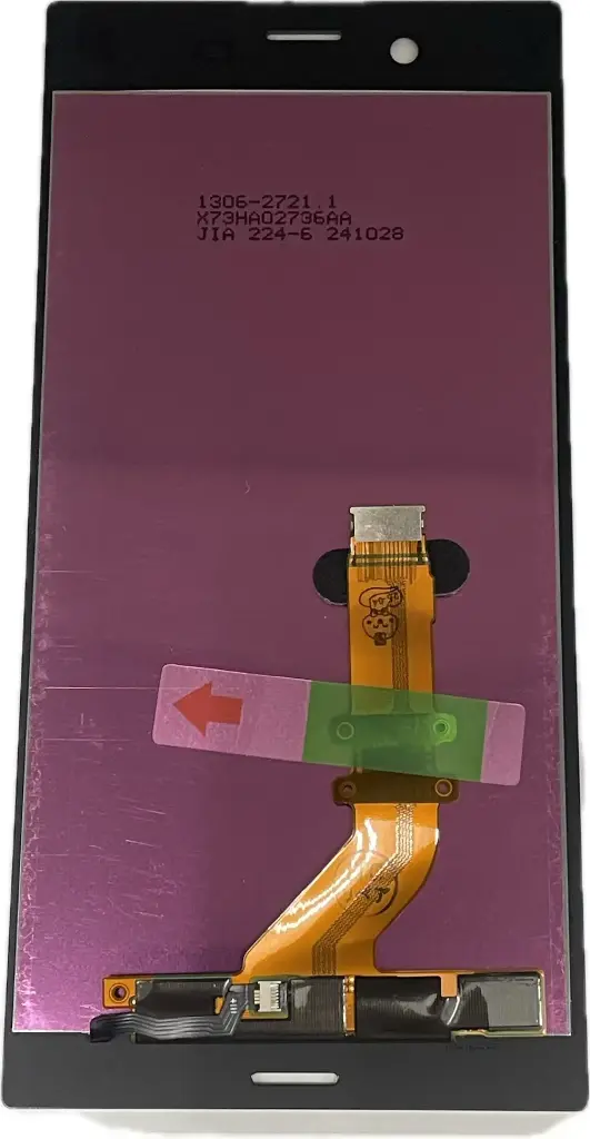 Xperia XZ フロントパネル 青（再生品）　