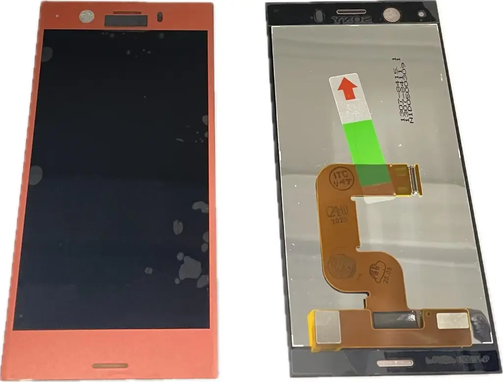 Xperia XZ1 Compact フロントパネル ピンク（再生品）　