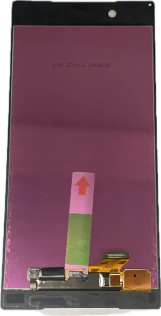 Xperia Z5 フロントパネル 白（再生品）　