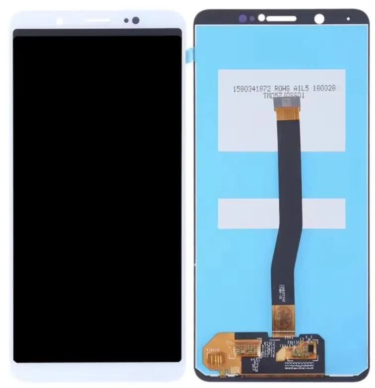 vivo V7 フロントパネル 白（再生品）　
