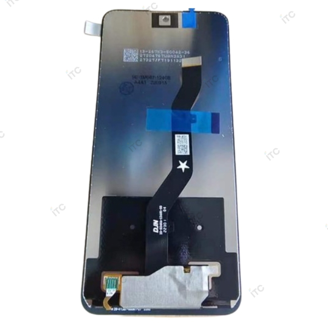 ZTE Libero 5G II (A103ZT) フロントパネル 黒（再生品）　