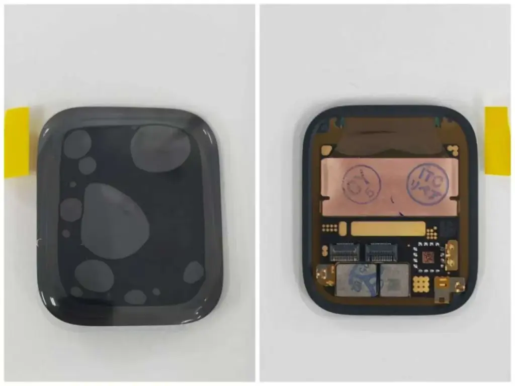 Apple Watch Series 7・41mm フロントパネル 黒（再生品）　