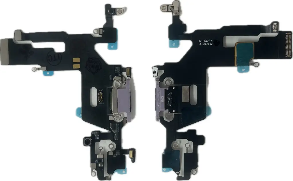 iPhone 11 ドックコネクター パープル（取り外し品） 