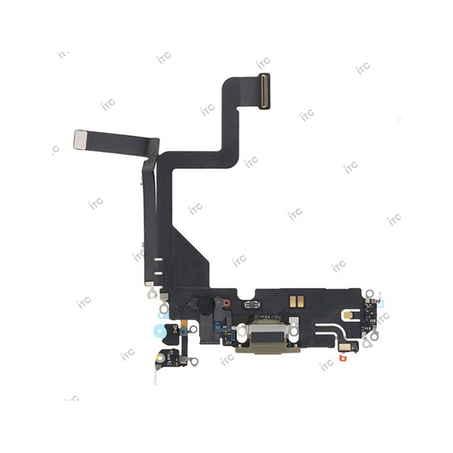 iPhone 14Pro ドックコネクター 金（取り外し品）