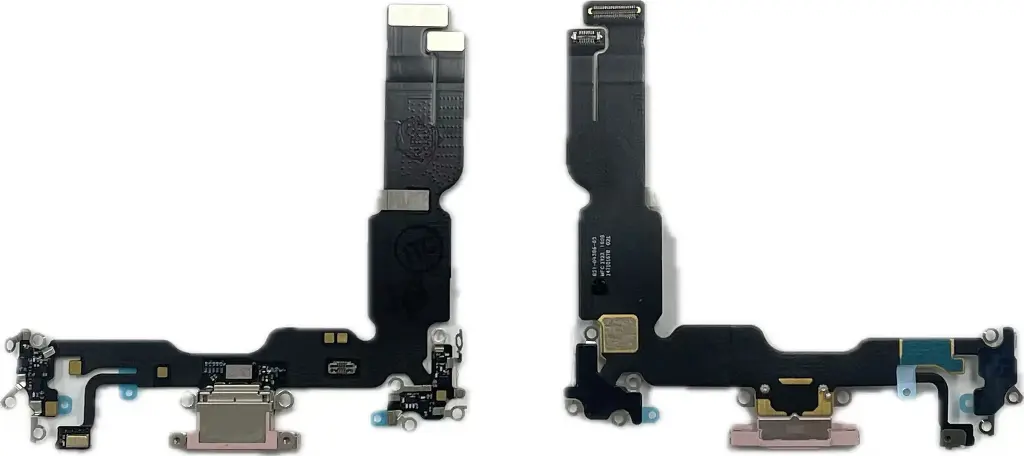 iPhone 15 Plus ドックコネクター ピンク（取り外し品）