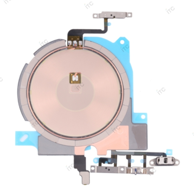 iPhone13Pro Qi充電コイル＆パワーボリュームフレックスケーブル