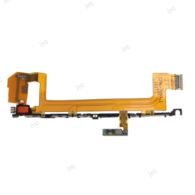 Xperia X 電源/音量ボタンケーブル