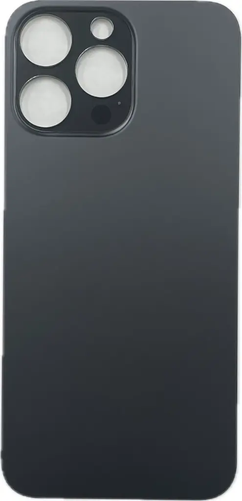 iPhone 14ProMax  バックガラス 互換品 黒
