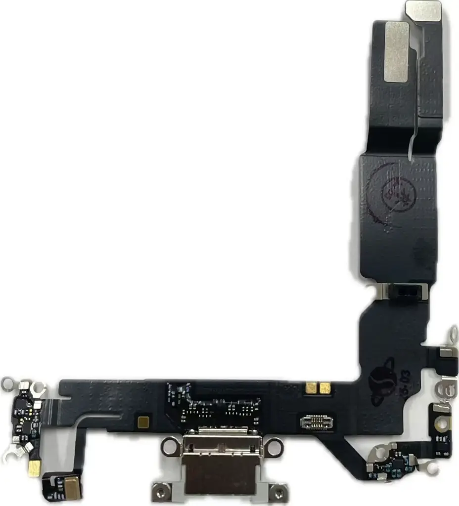 iPhone 16 ドックコネクター 白（取り外し品）