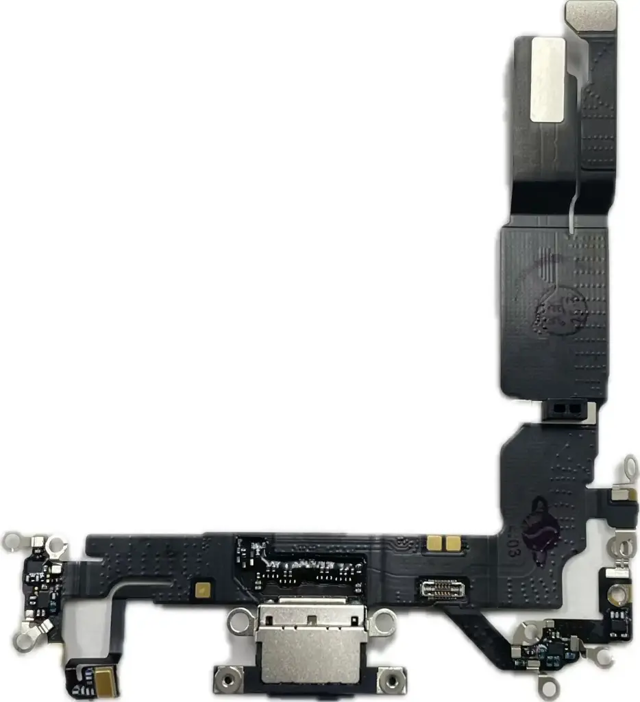 iPhone 16 ドックコネクター 黒（取り外し品）