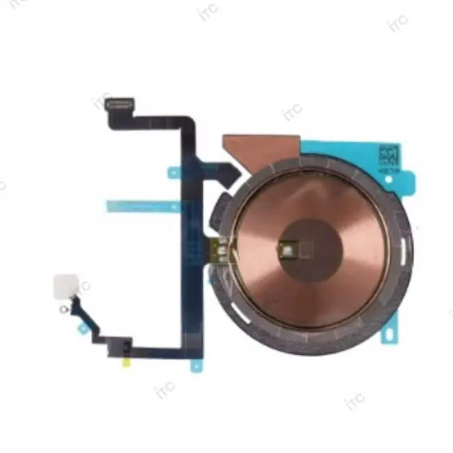 iPhone14Plus Qi充電コイル＆パワーボリュームフレックスケーブル