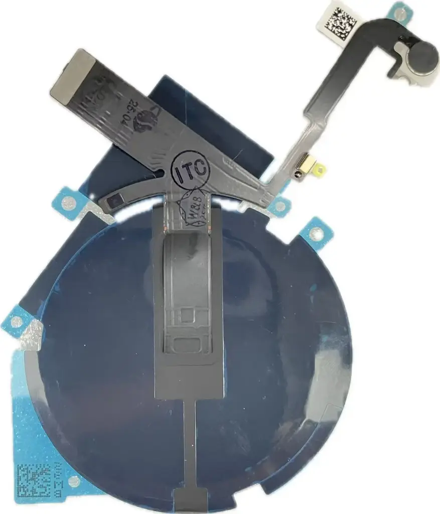 iPhone15Pro Qi充電コイル＆パワーボリュームフレックスケーブル