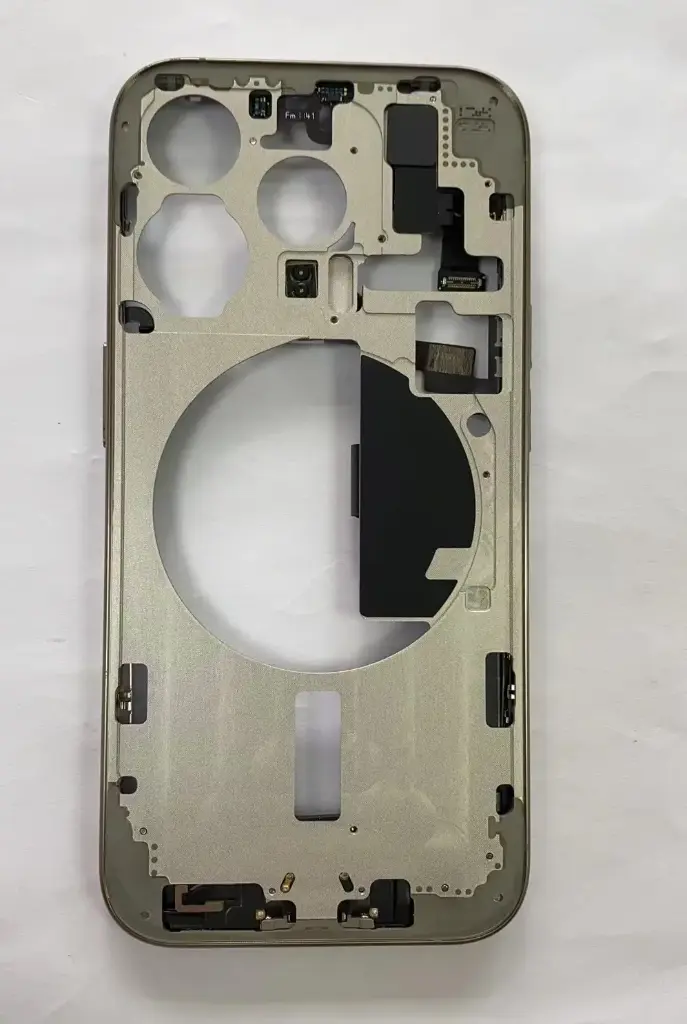 iPhone 15 Pro フレーム（スモールパーツ付き）互換品  ナチュラル