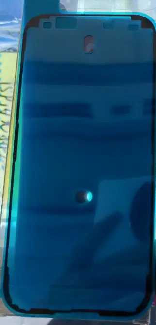 iPhone 16Pro パネルシール  5枚セット 黒