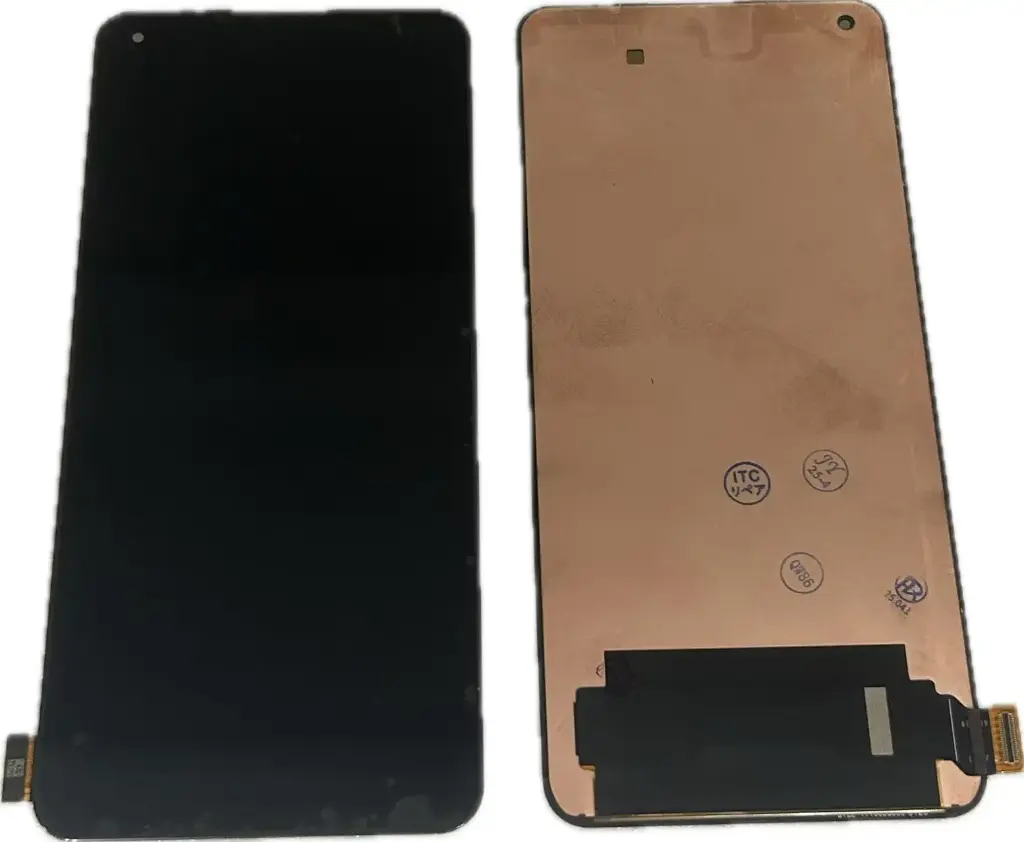 Xiaomi Mi11 lite 5G フロントパネル 黒 再生品