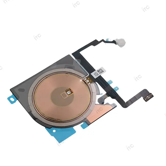 iPhone 15 Plus Qi充電コイル＆＆フラッシュフレックスケーブル