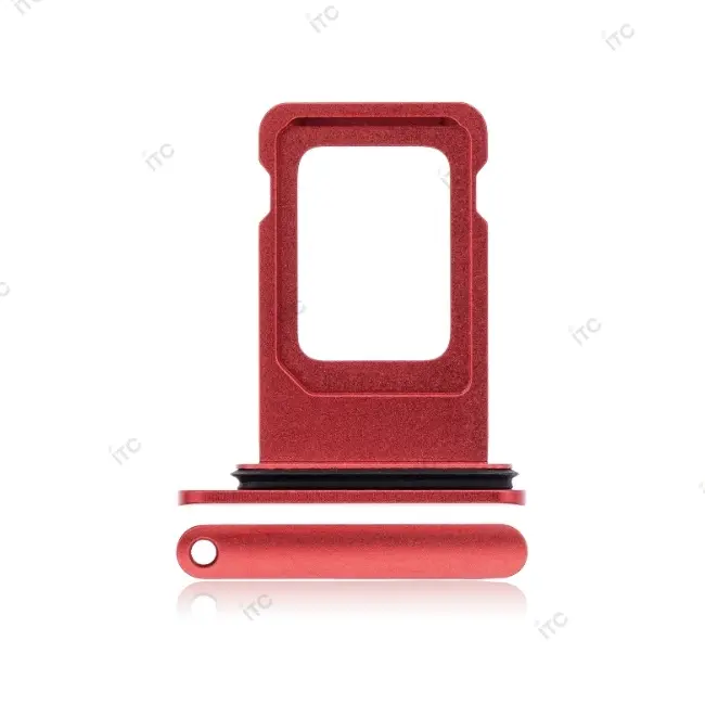 iPhone XR SIMトレイ レッド