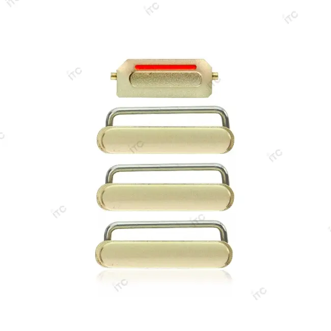 iPhone 6 Plus 電源ボタン/音量ボタン/サイレントスイッチ /トレー(1セット )ゴールド