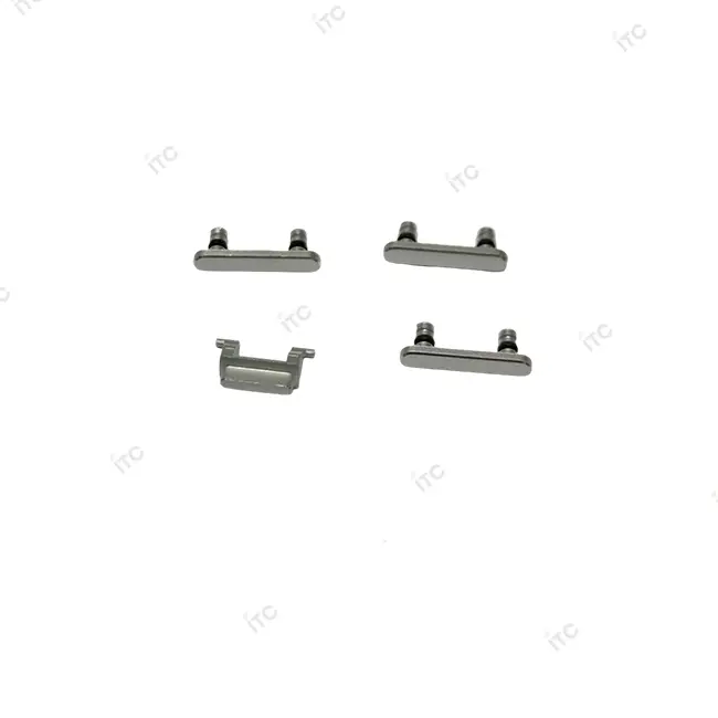 iPhone 7G 電源ボタン/音量ボタン/サイレントスイッチ /トレー(1セット )シルバー