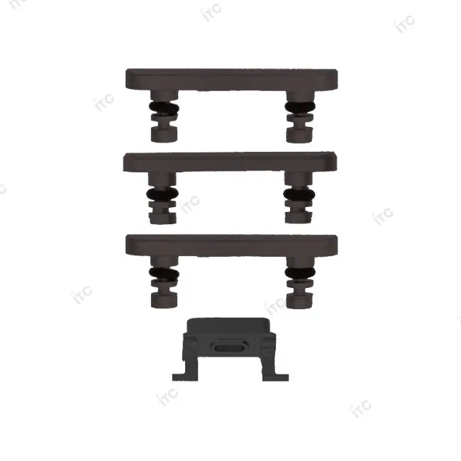 iPhone 7 Plus 電源ボタン/音量ボタン/サイレントスイッチ /トレー(1セット )黑