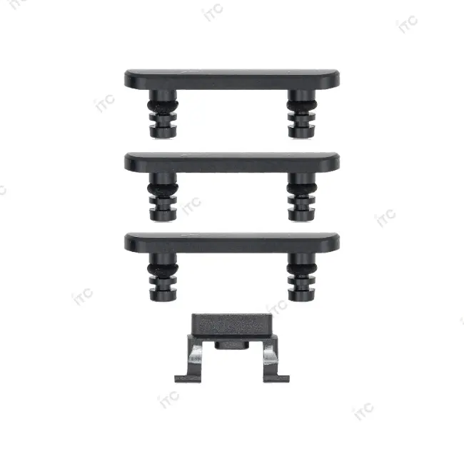 iPhone 8G 電源ボタン/音量ボタン/サイレントスイッチ /トレー(1セット )グレー