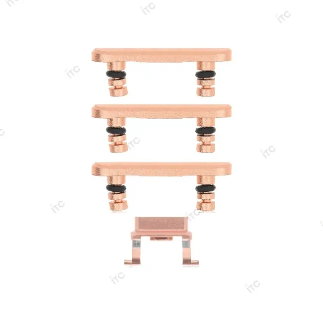 iPhone 8 Plus  電源ボタン/音量ボタン/サイレントスイッチ /トレー(1セット )ゴールド