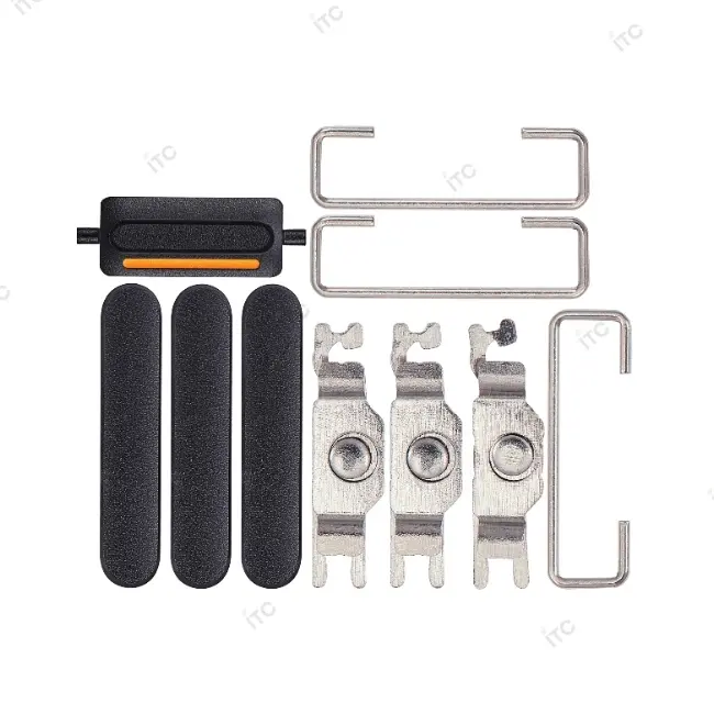 SE 2020/SE 2022 電源ボタン/音量ボタン/サイレントスイッチ /トレー(1セット )黑