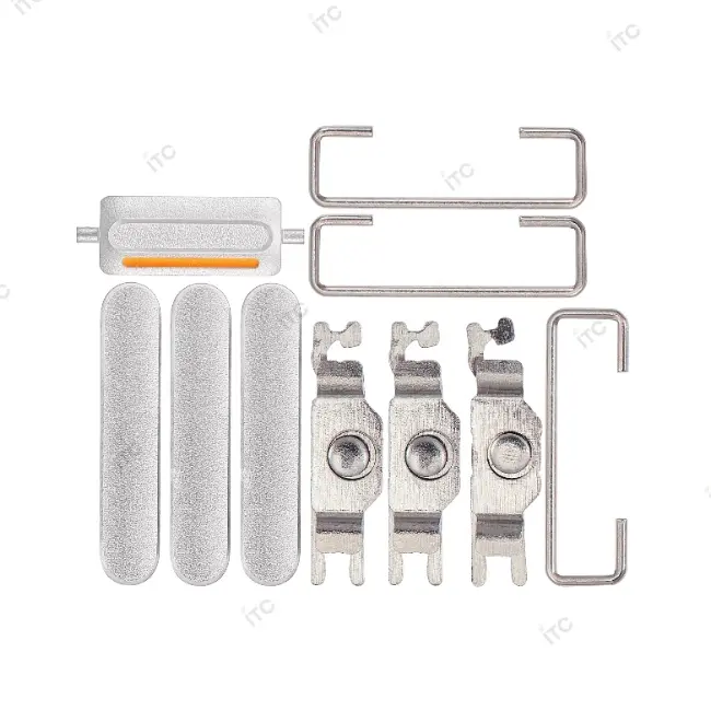 SE 2020/SE 2022 電源ボタン/音量ボタン/サイレントスイッチ /トレー(1セット )白