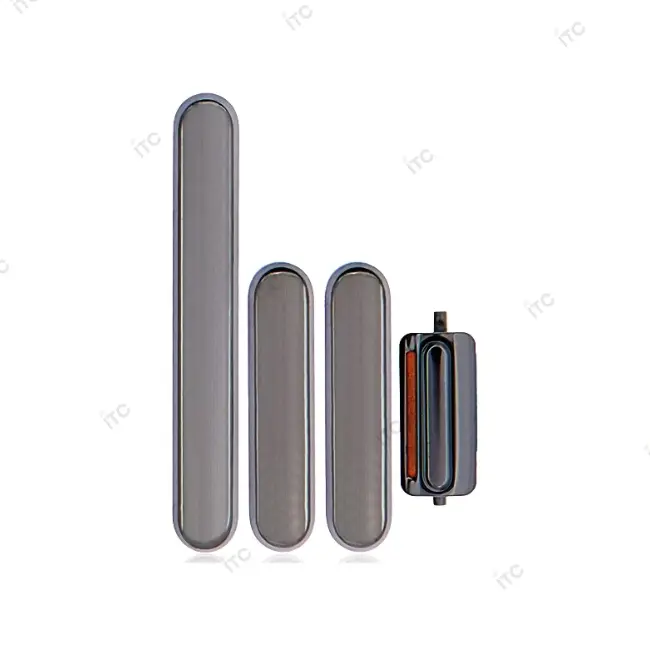 iPhone X 電源ボタン/音量ボタン/サイレントスイッチ /トレー(1セット )グレー