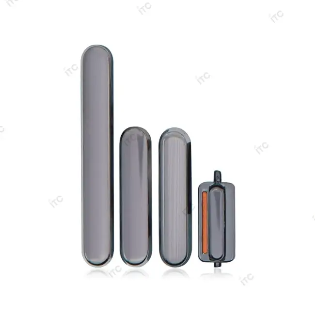 iPhone XS Max電源ボタン/音量ボタン/サイレントスイッチ /トレー(1セット )グレー