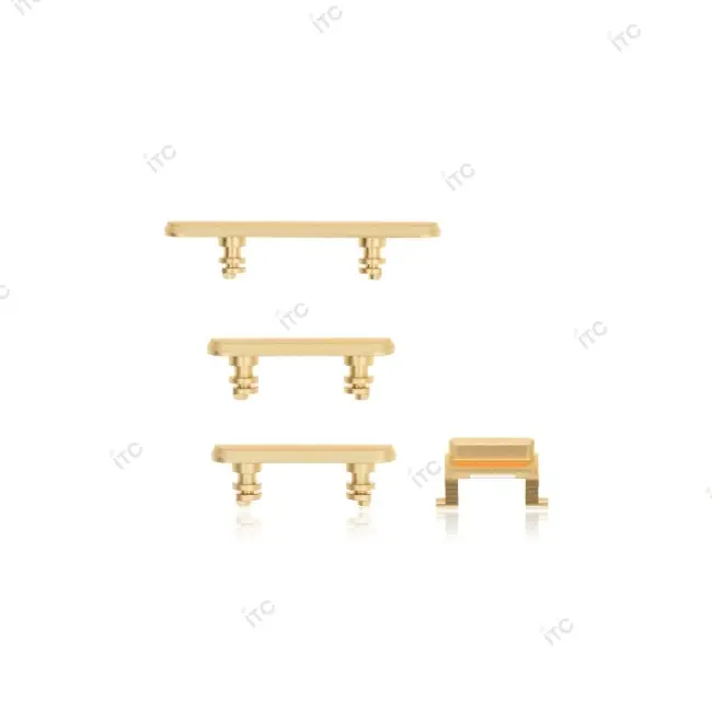 iPhone XR 電源ボタン/音量ボタン/サイレントスイッチ /トレー(1セット )イエロー