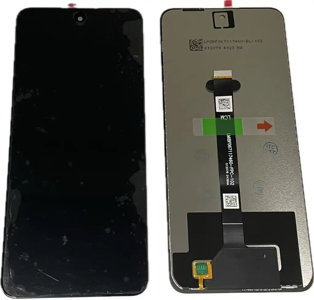ZTE Nubia S 5G プロントパネル 純正品 黑