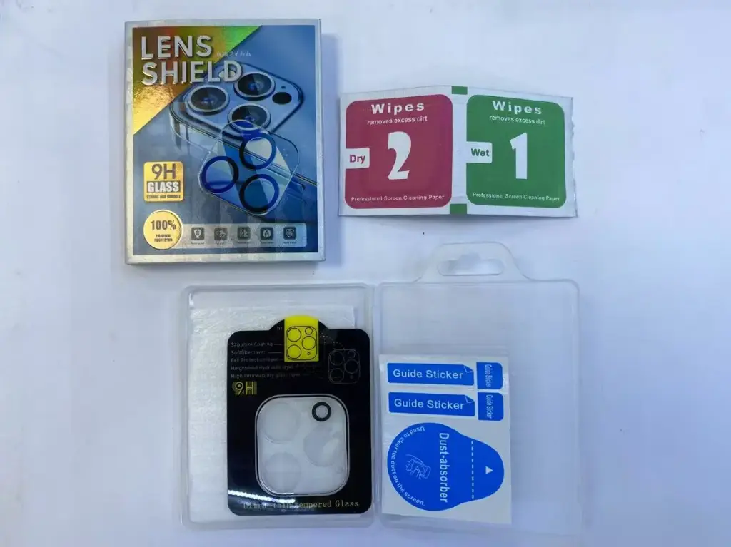 iPhone 12Pro カメラフィルム(パッケージ＋クリーニングキット付)