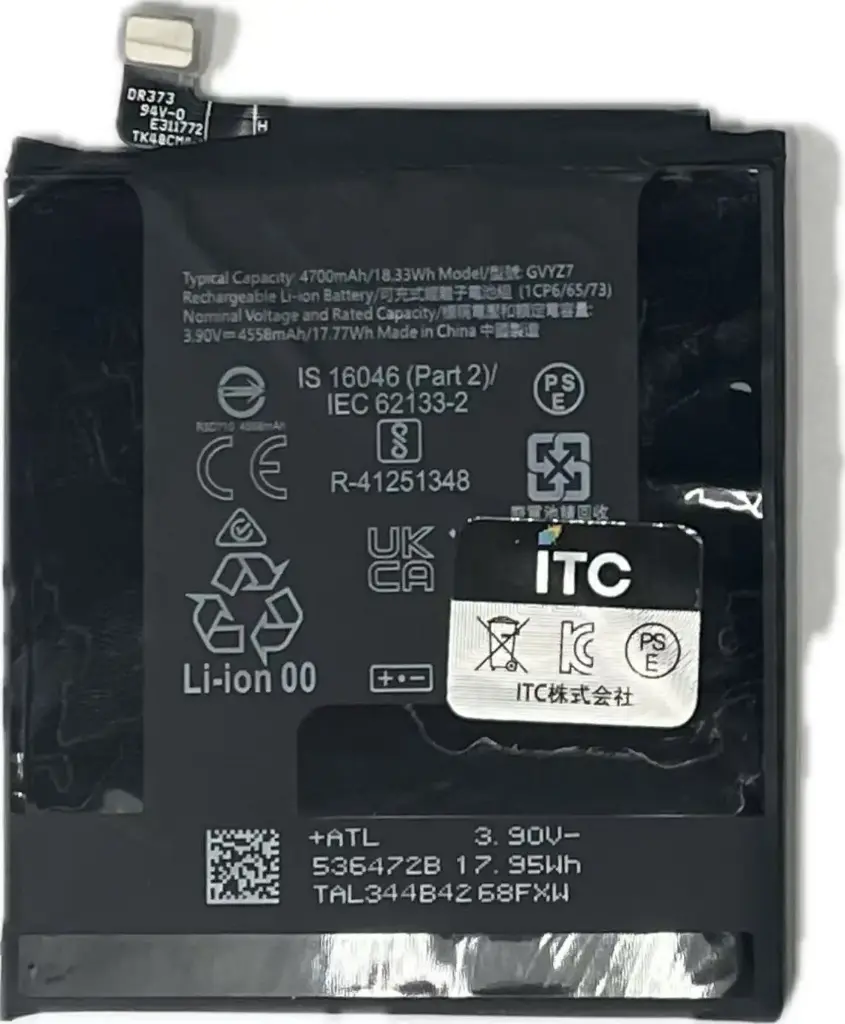 Google Pixel 9 - 9 Pro バッテリー GVYZ7 4700mAh