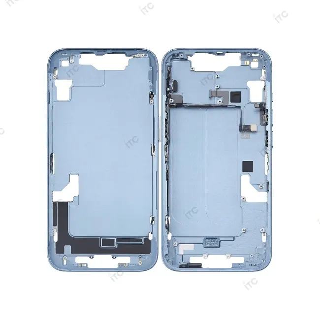 iPhone 14 フレーム（スモールパーツ付き）青