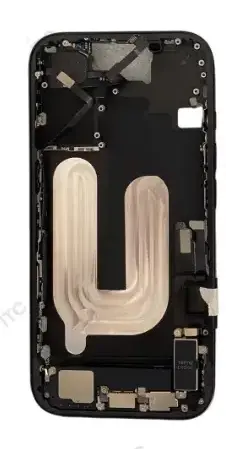 iPhone 16 フレーム（スモールパーツ付き）互換品黒