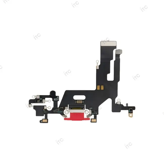 iPhone 11 ドックコネクター赤 （互換品-SSS）