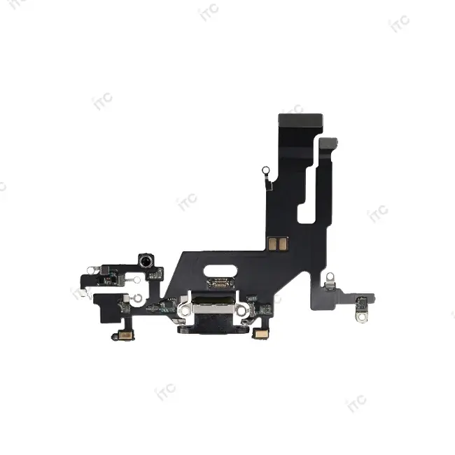 iPhone 11 ドックコネクター 黒 （互換品-SSS）