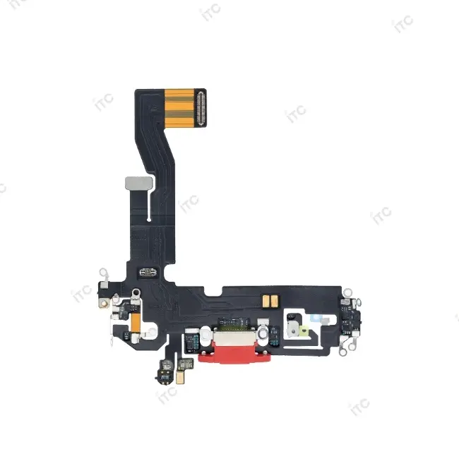 iPhone 12 ドックコネクター赤 (互換品-SSS)