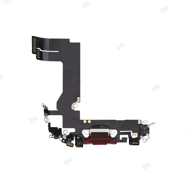 iPhone 13mini ドックコネクター赤 (互換品-SSS)