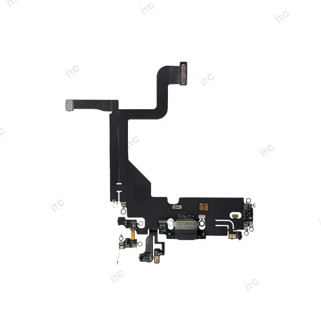 iPhone 13Pro ドックコネクター 黒 (互換品-SSS)