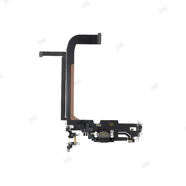 iPhone 13ProMax ドックコネクター 黒 (互換品-SSS)