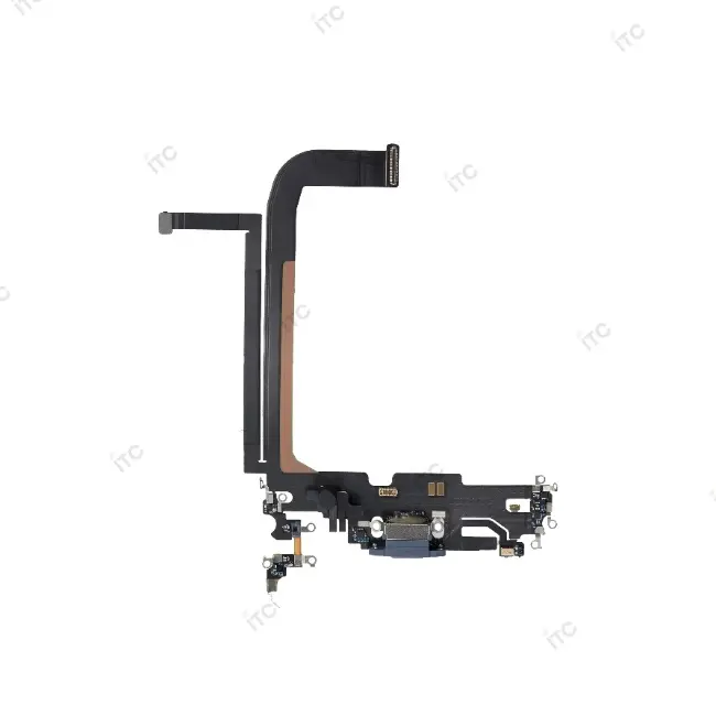 iPhone 13ProMax ドックコネクター 青 (互換品-SSS)