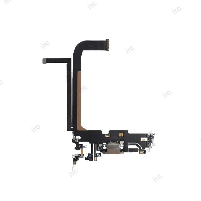 iPhone 13ProMax ドックコネクター 金 (互換品-SSS)