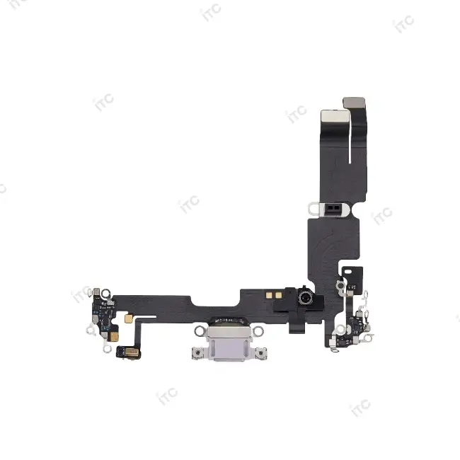 iPhone 14Plus ドックコネクター パープル (互換品-SSS)