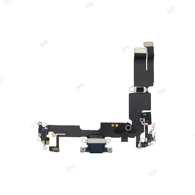 iPhone 14Plus ドックコネクター 黒 (互換品-SSS)